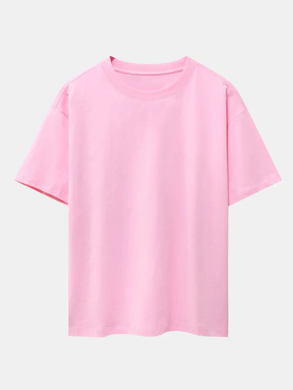 Basic Heavy Weight Drop Shoulder Oversize T-Shirt