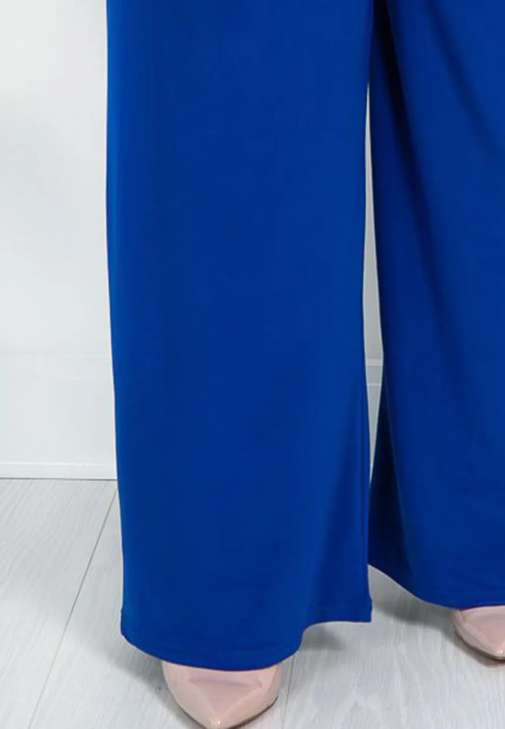 Cobalt Blue Jersey Trousers