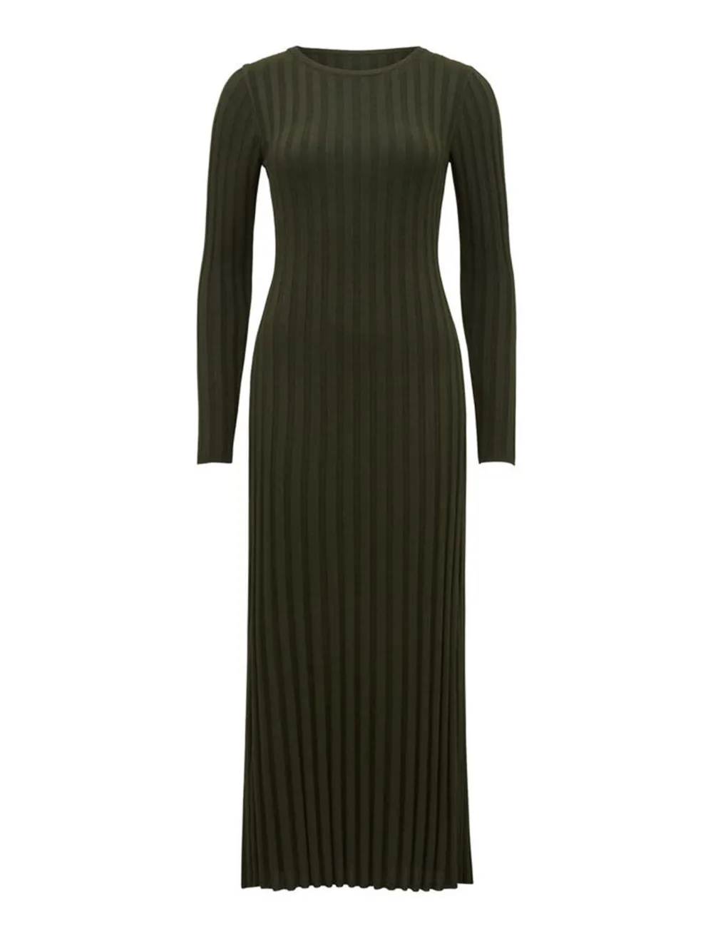 Lyla Crew-Neck Knit Dress