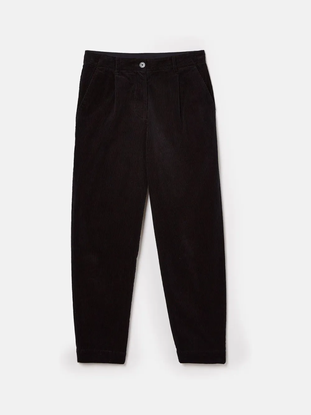 Calla Navy Corduroy Tapered Trousers