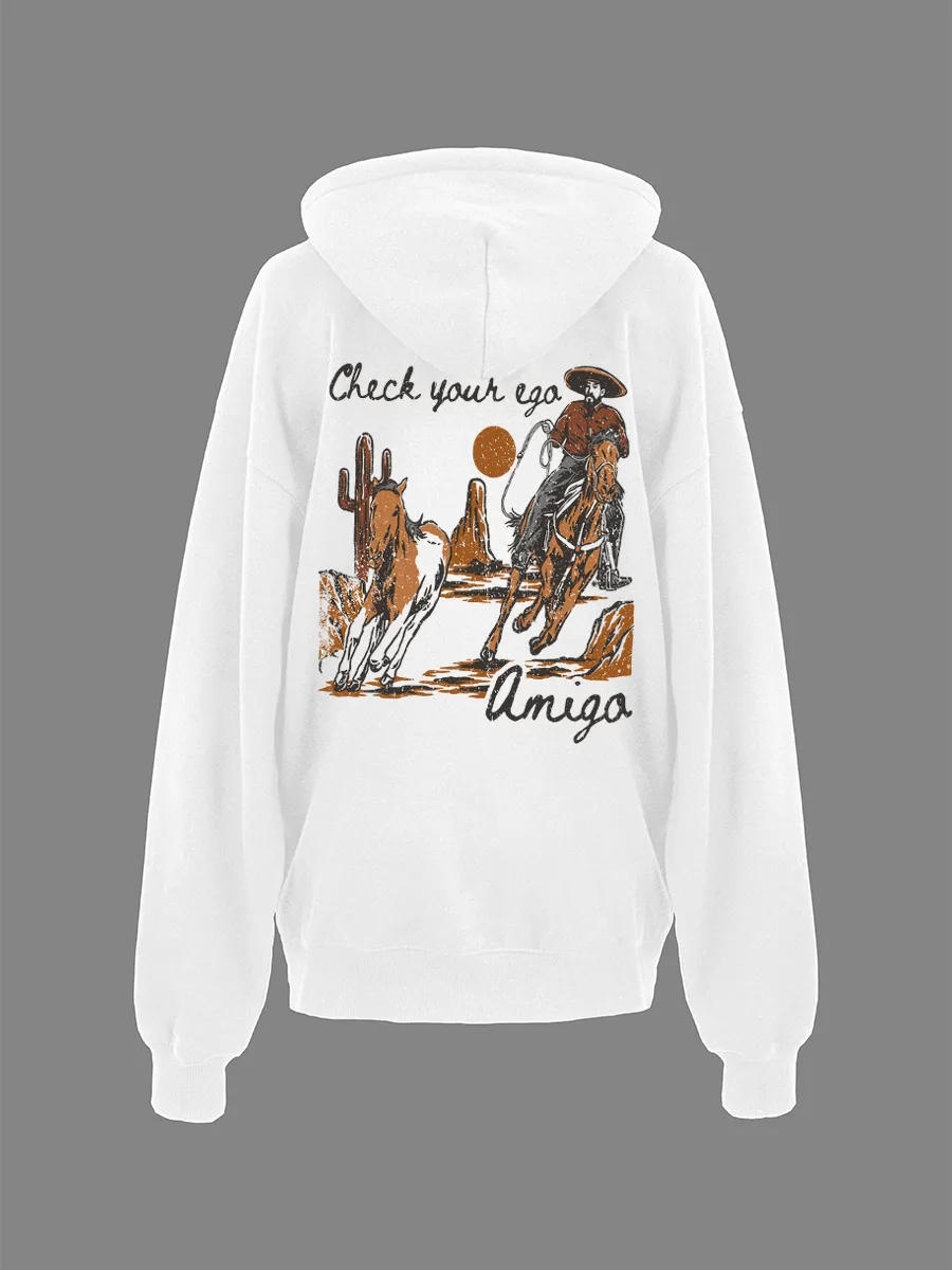 Check you ego Amigo Hoodie