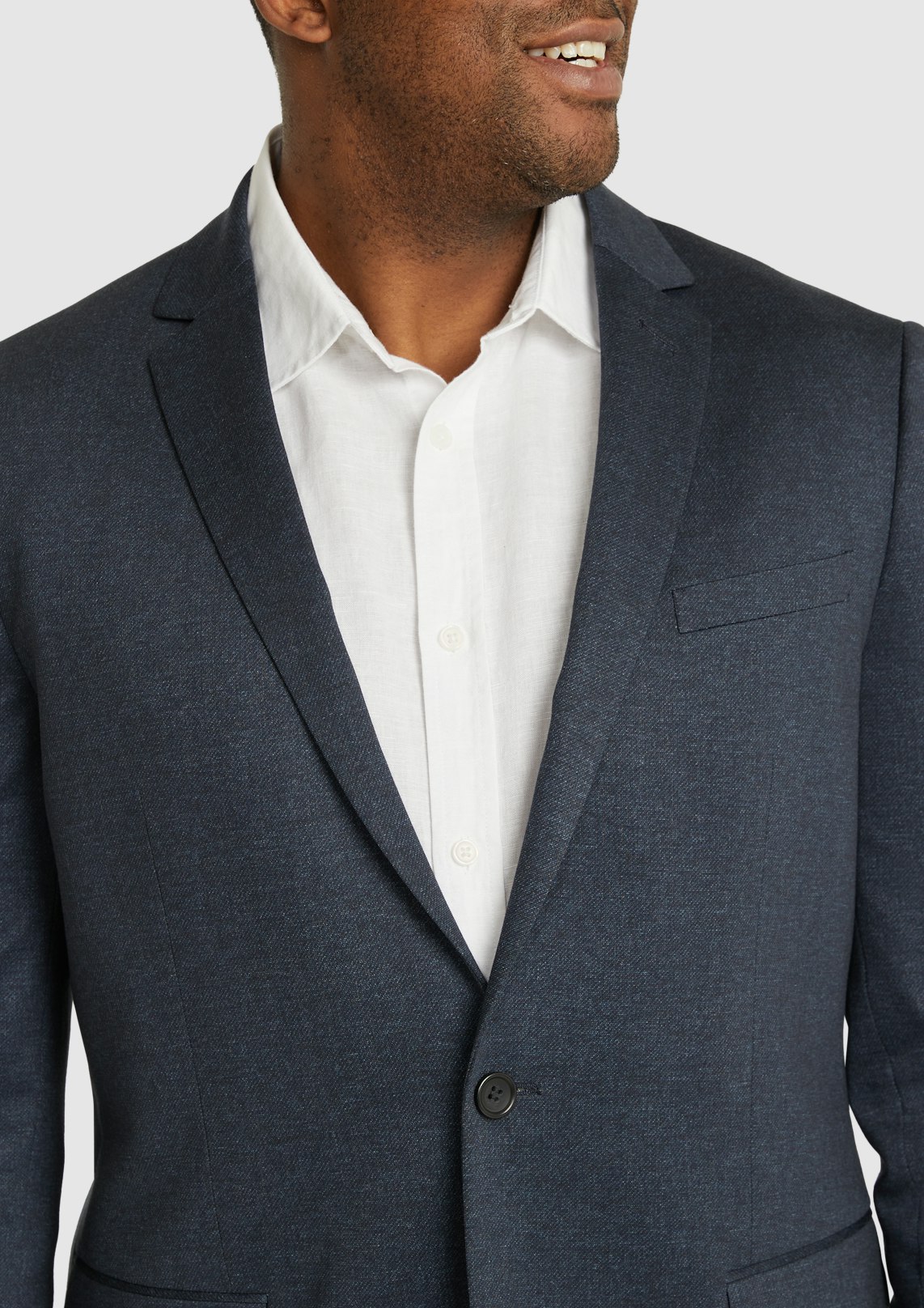 NAVY PARKER COMFORT BLAZER