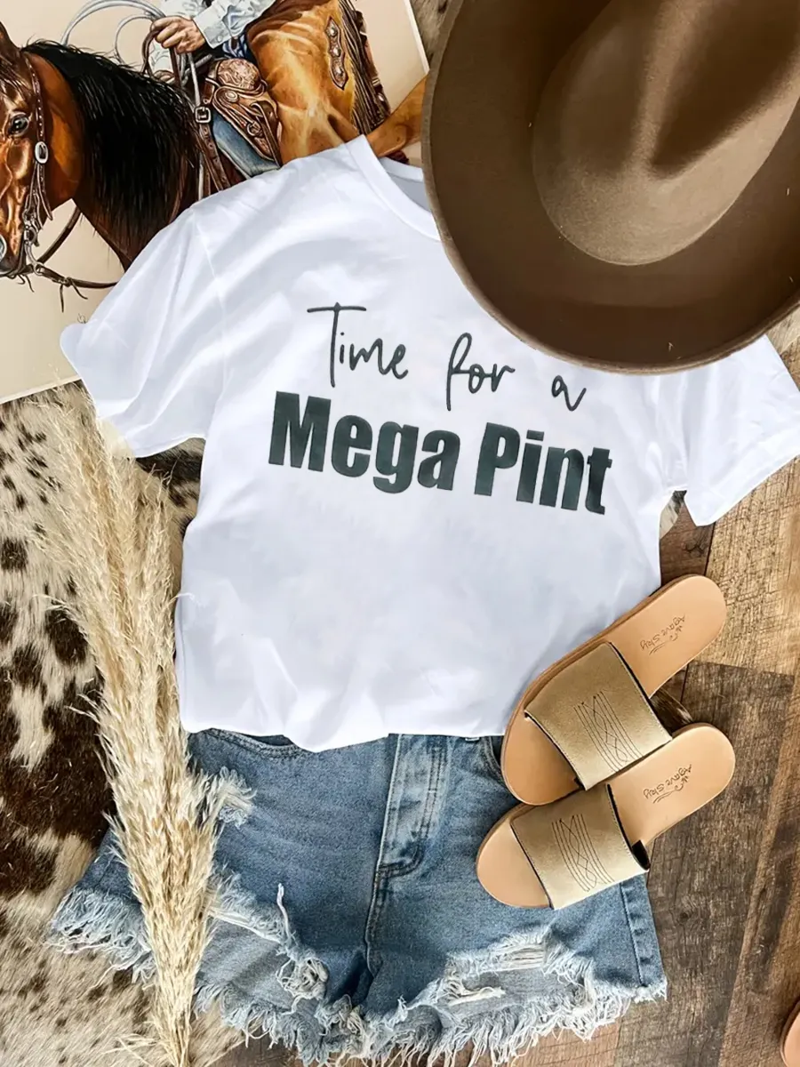 Mega Pint Wine Definition T-shirt