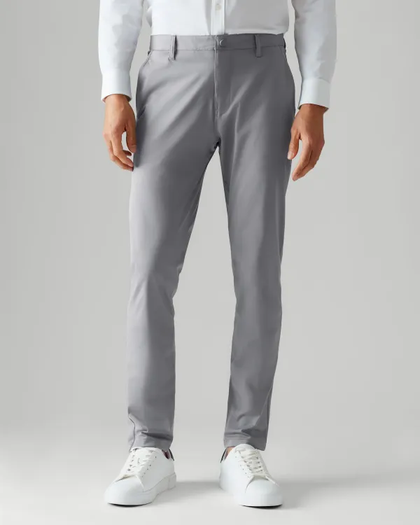 Mens Flex Flat Front Straight Fit Pant