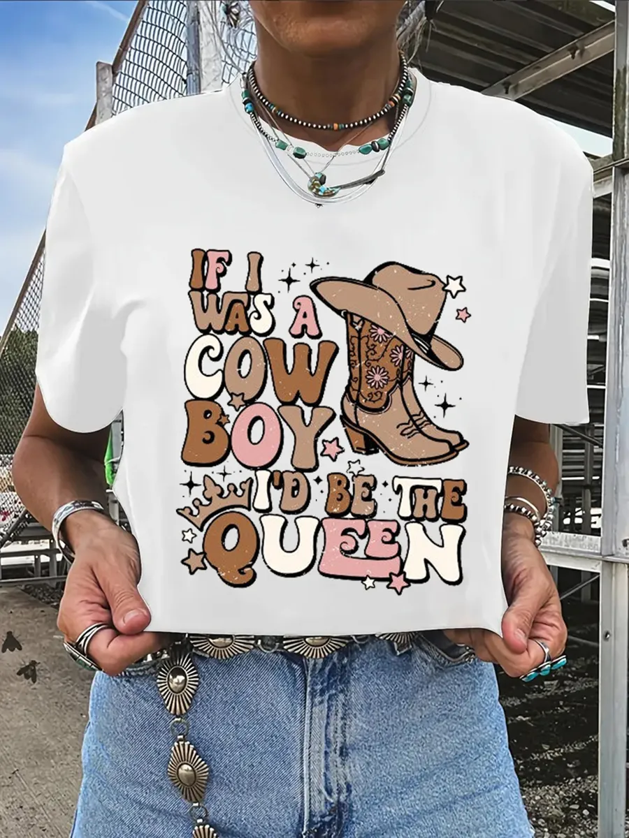 If I Was A Cowboy Graphic Tee