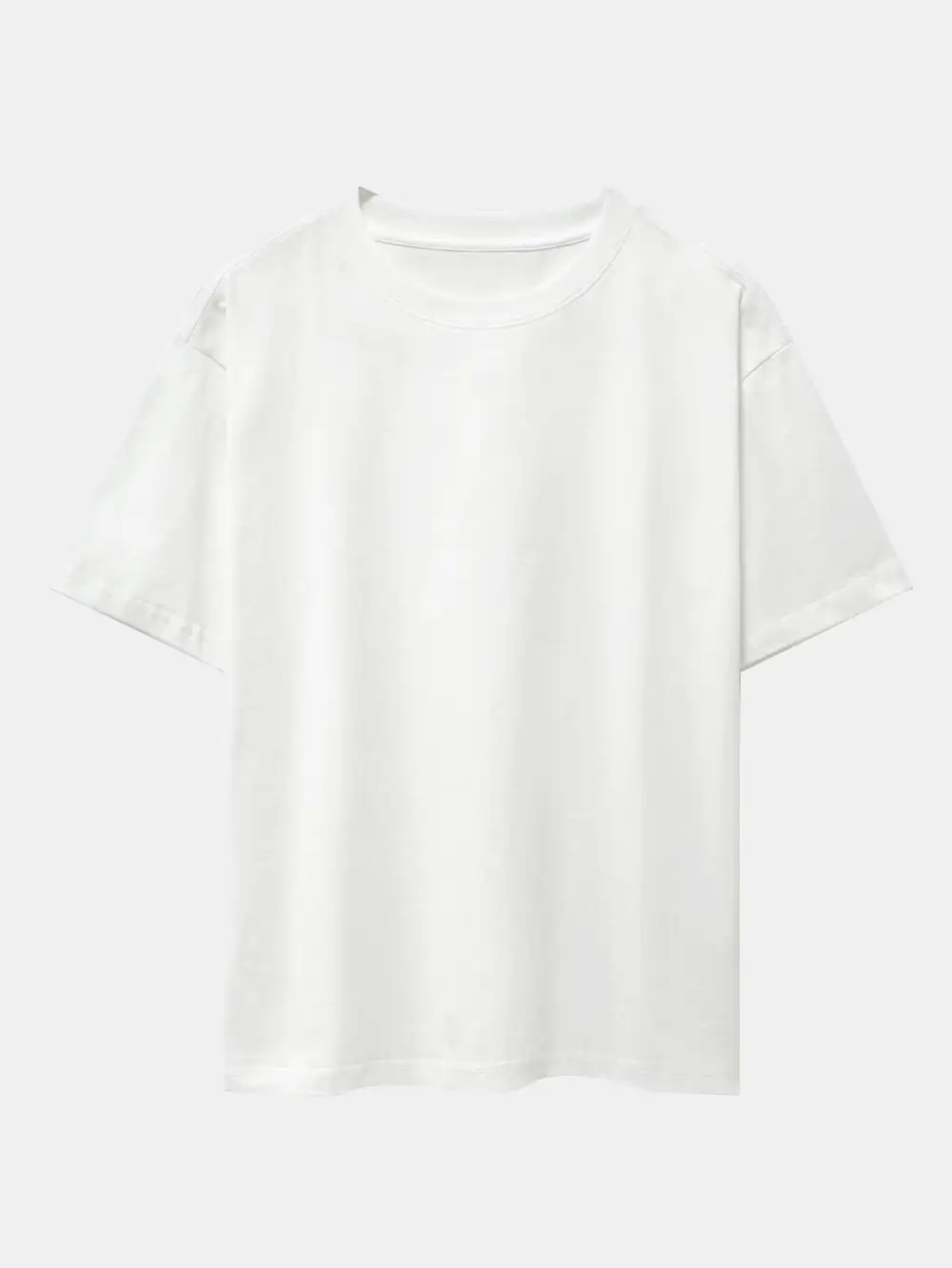 Basic Heavy Weight Drop Shoulder Oversize T-Shirt