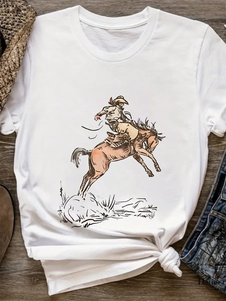 Cowboy Mustang T-shirt