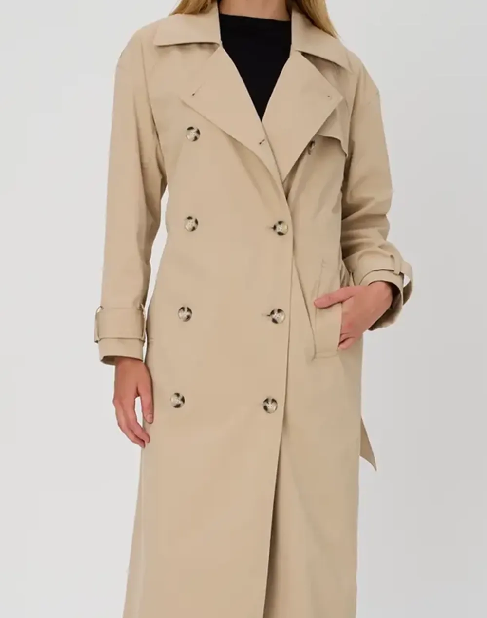 Classic Longline Trench Coat