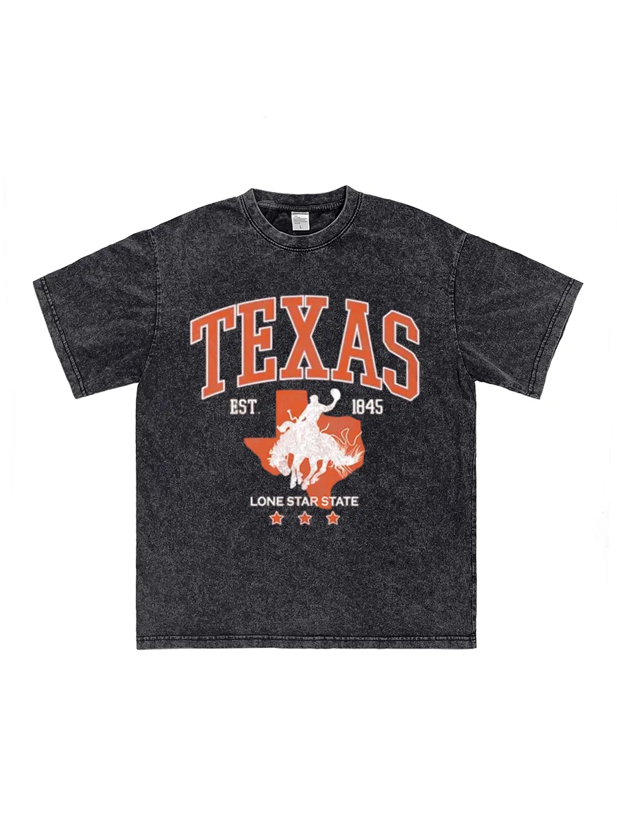 Vintage Texas Cowboy Knight T-shirt