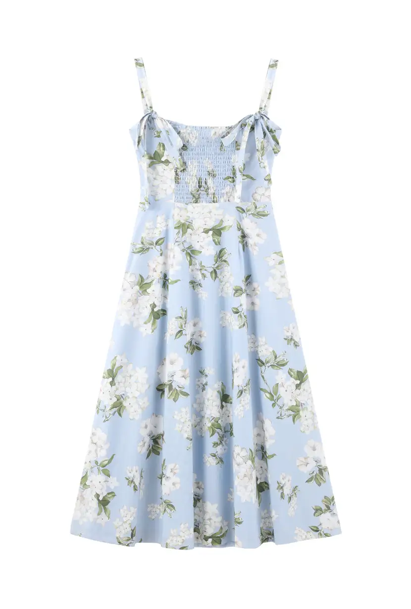 Kirsten Dress - Blue Floral