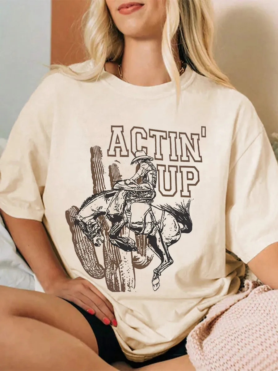 Actin 'Up Bronc T-shirt