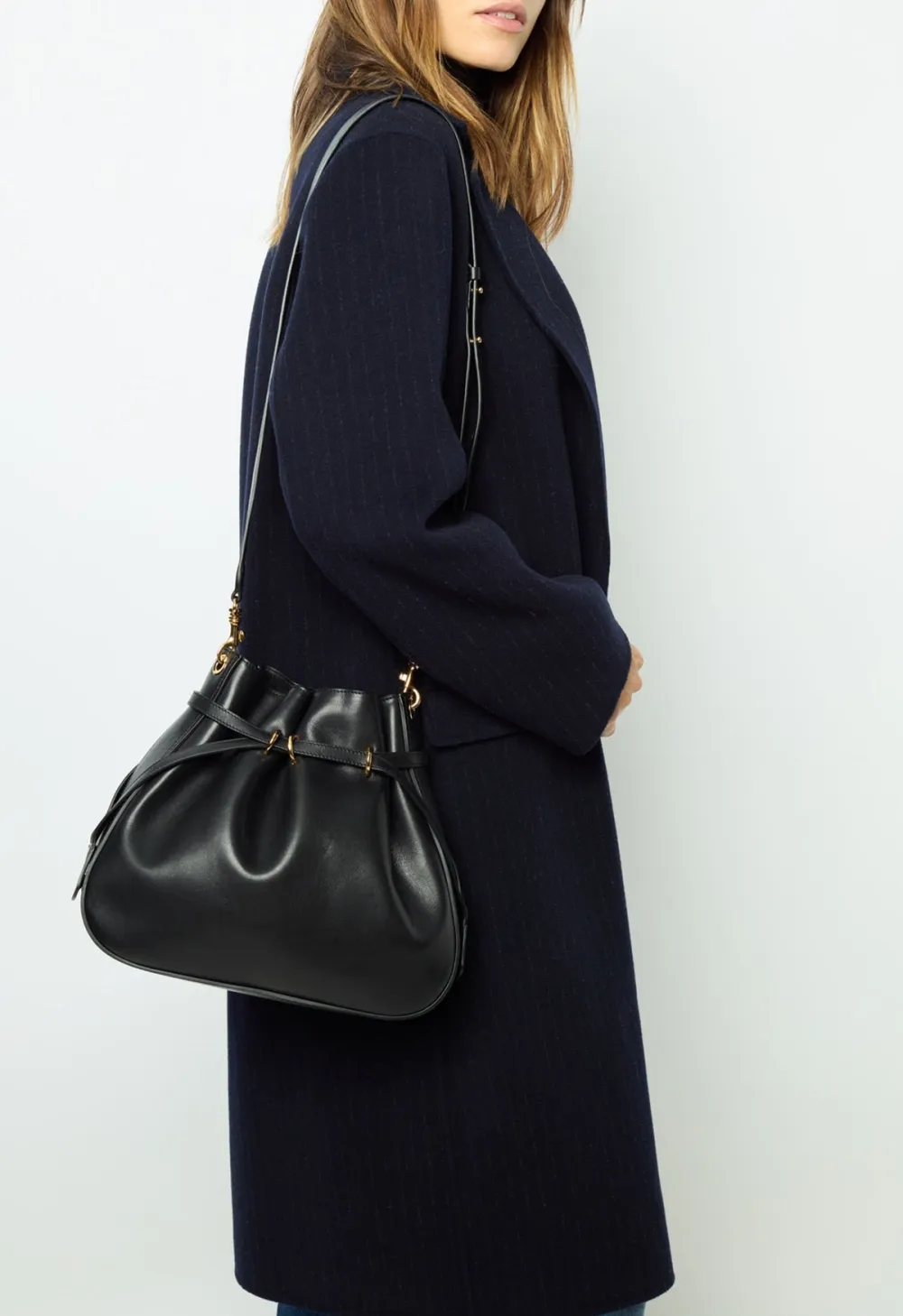 Navy Versatile Midi Coat