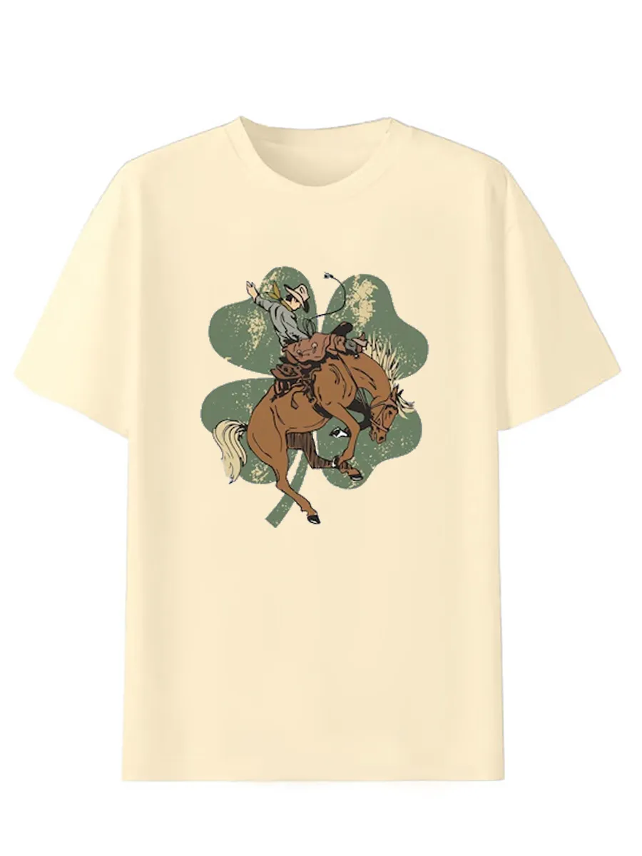 Buckin Luck T-shirt