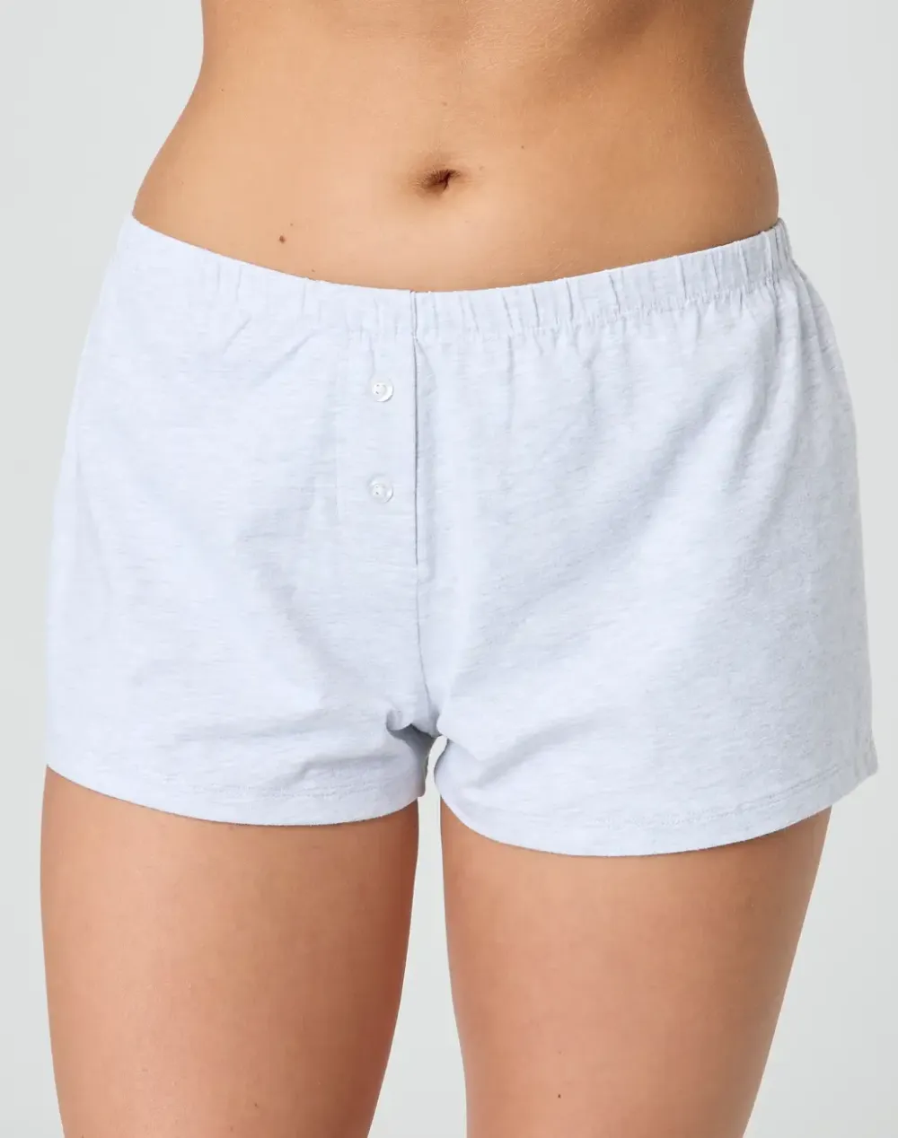 Cotton Mini Jersey Short