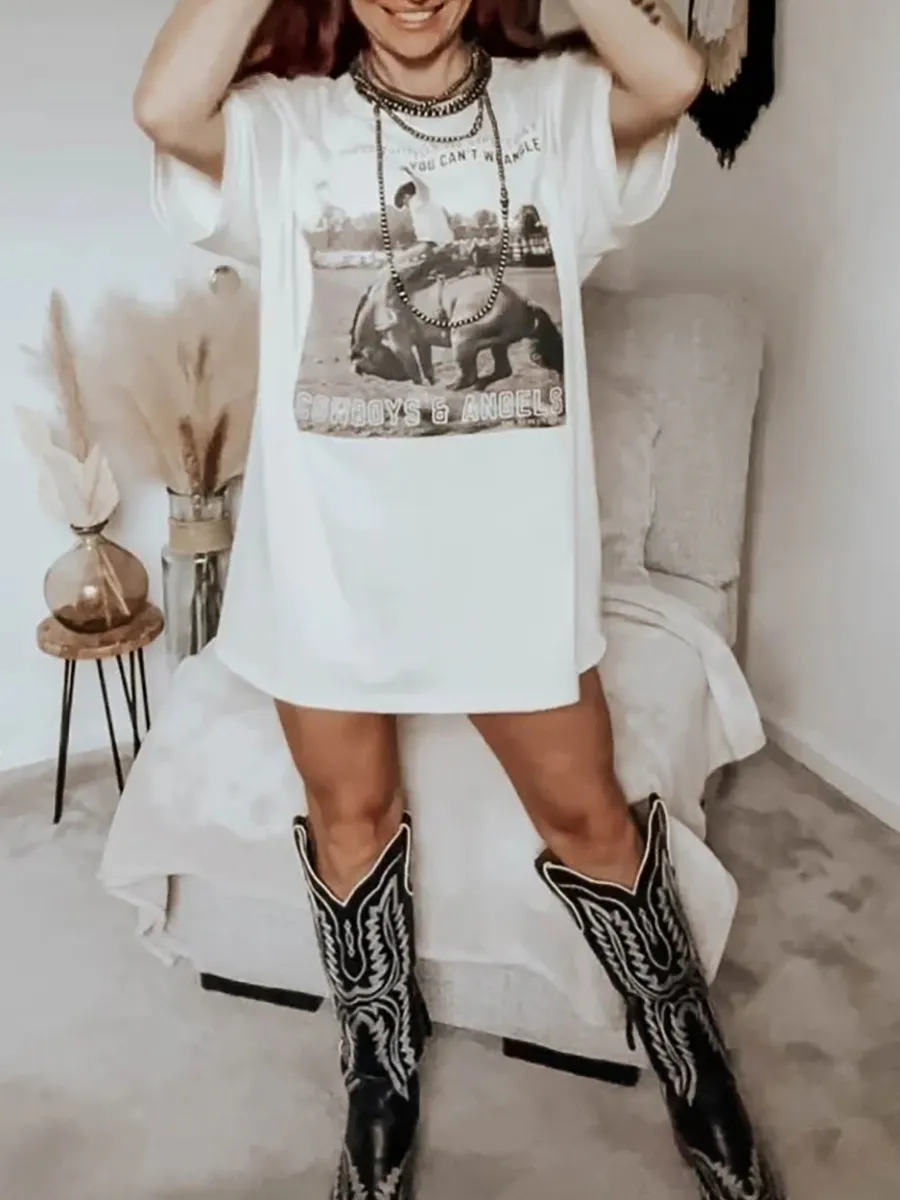 Cowboys and Angels Cowgirl Tee