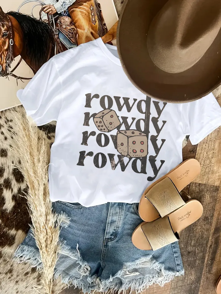 Rowdy Dice T-shirt