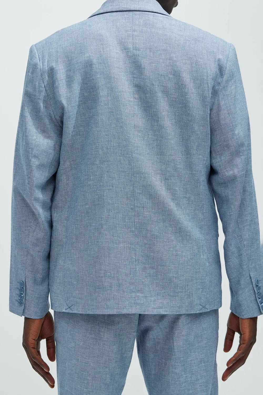 Bahamas Linen Suit Jacket - Blue