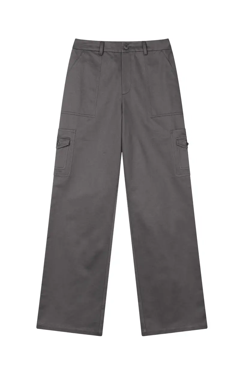 Carey Cargo Pants - Charcoal