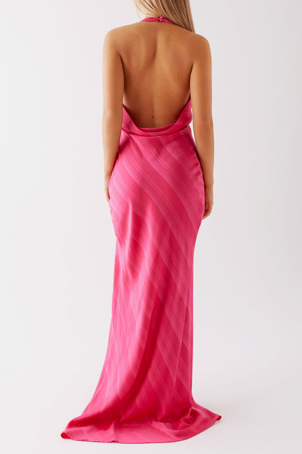 Heartbeat Maxi Dress -Heartbeat Maxi Dress - Pink