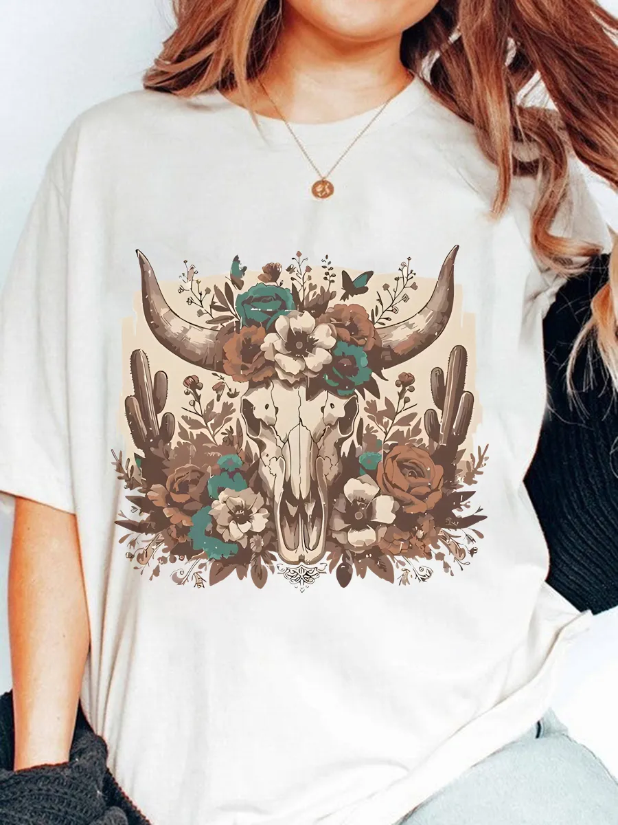 Western Skull T-shirt