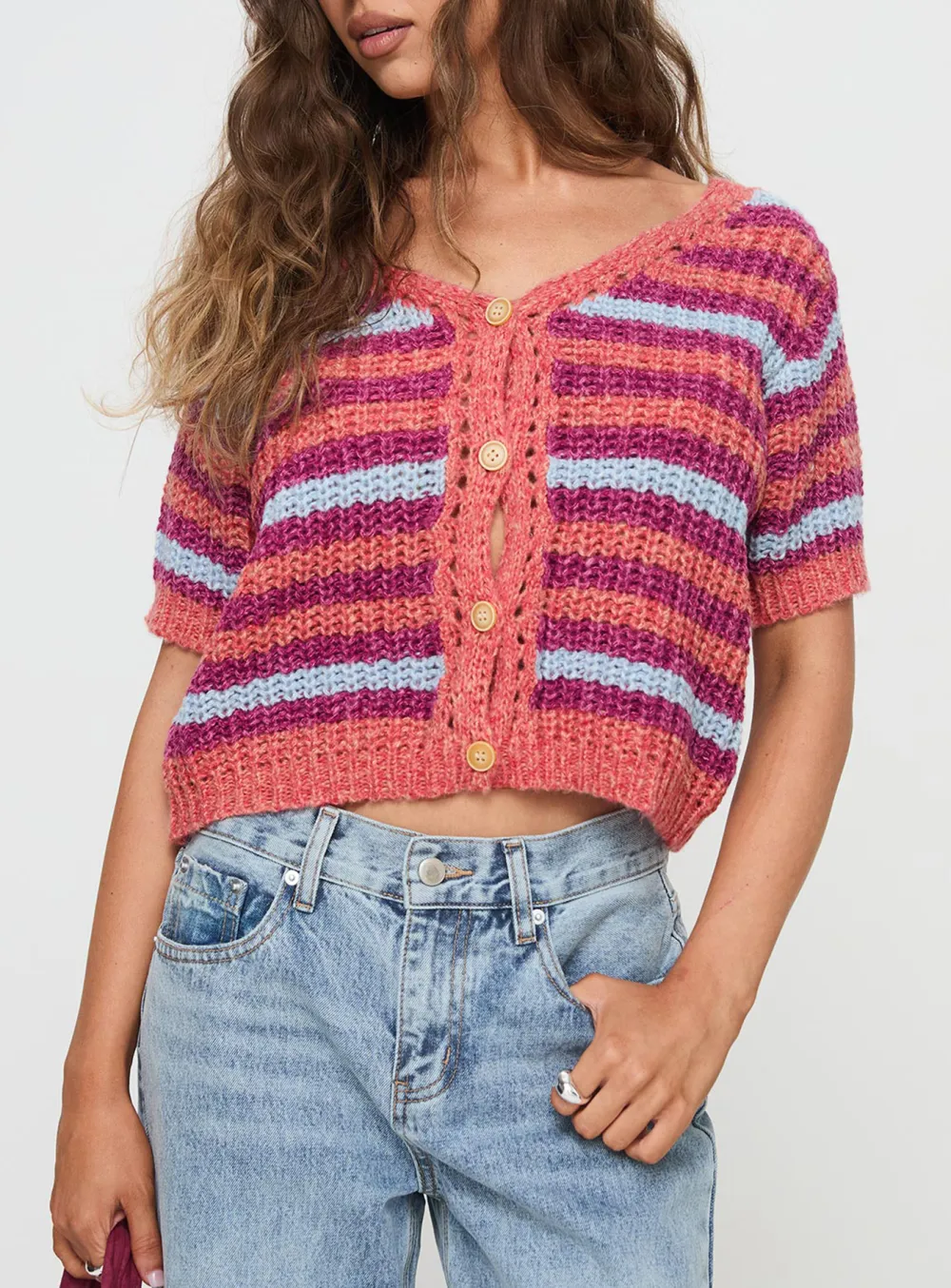 Compassion Knit Cardigan Multi