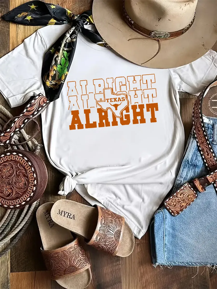 Alright Alright Texas T-Shirt