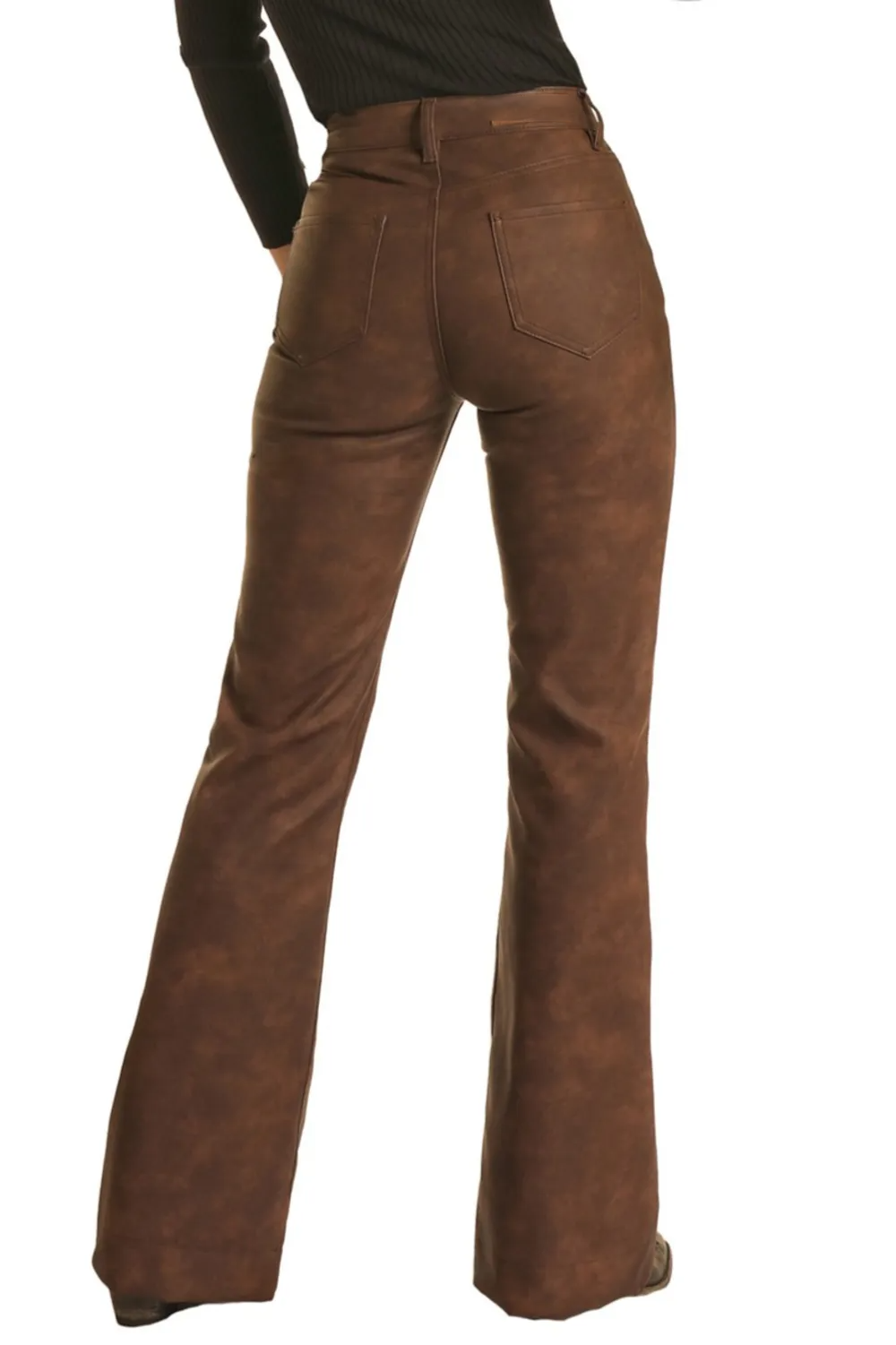 Brown retro  High Rise Trouser Jeans