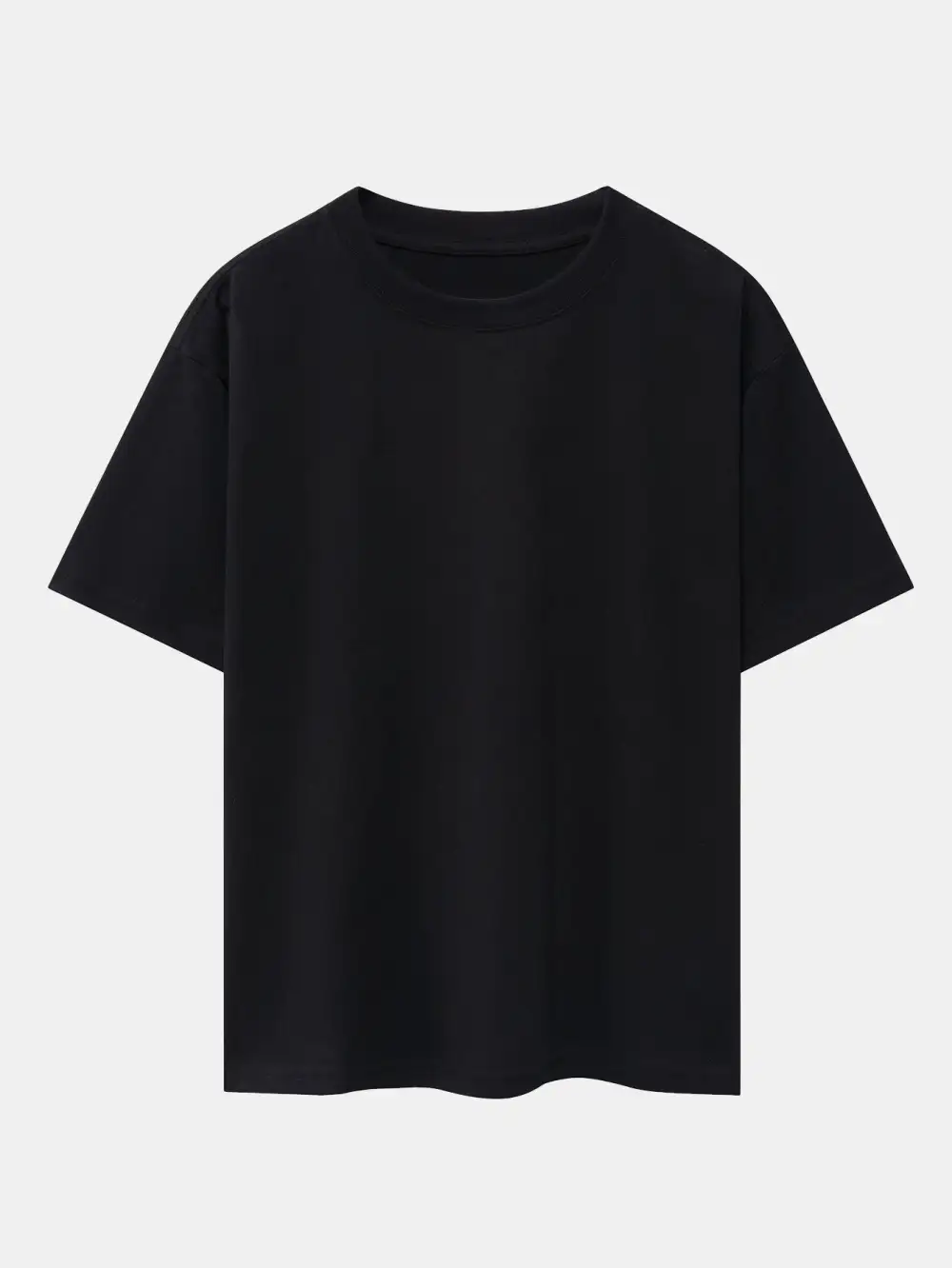 Basic Heavy Weight Drop Shoulder Oversize T-Shirt