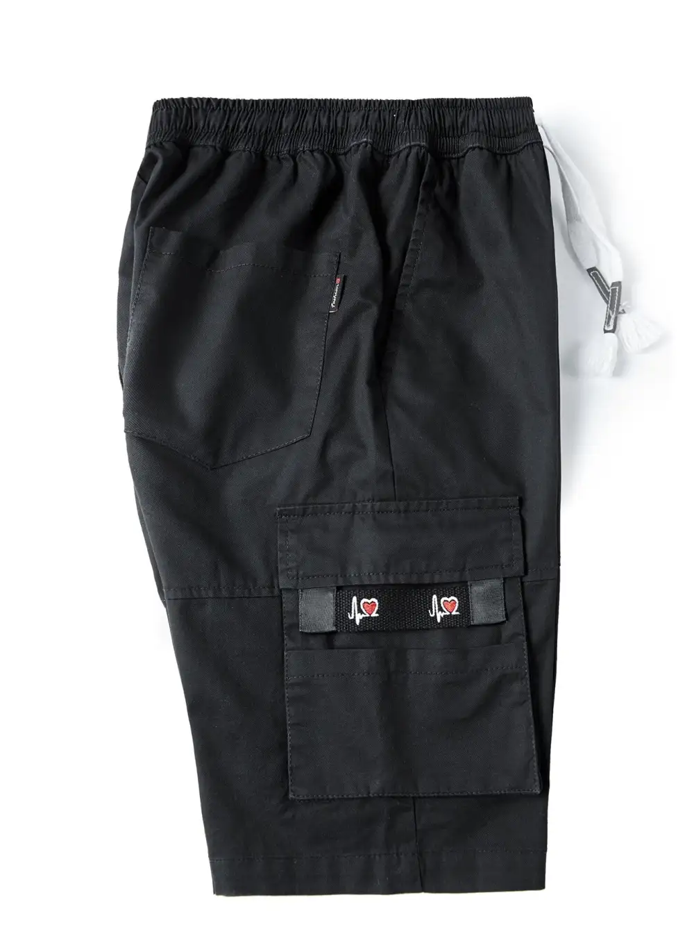 Drawstring Chino Cargo Shorts