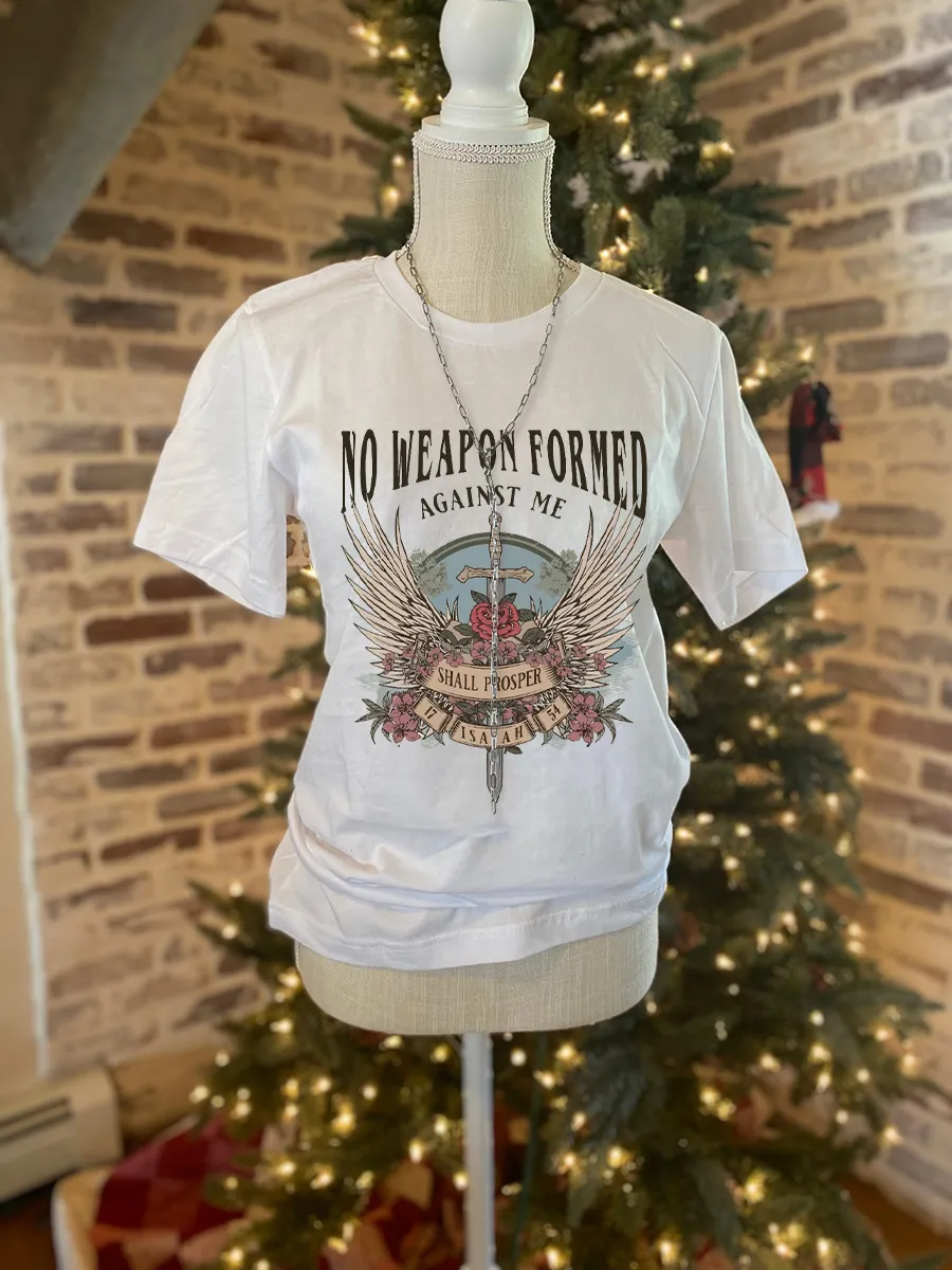 No Weapon - Isaiah 17:54, T-Shirt