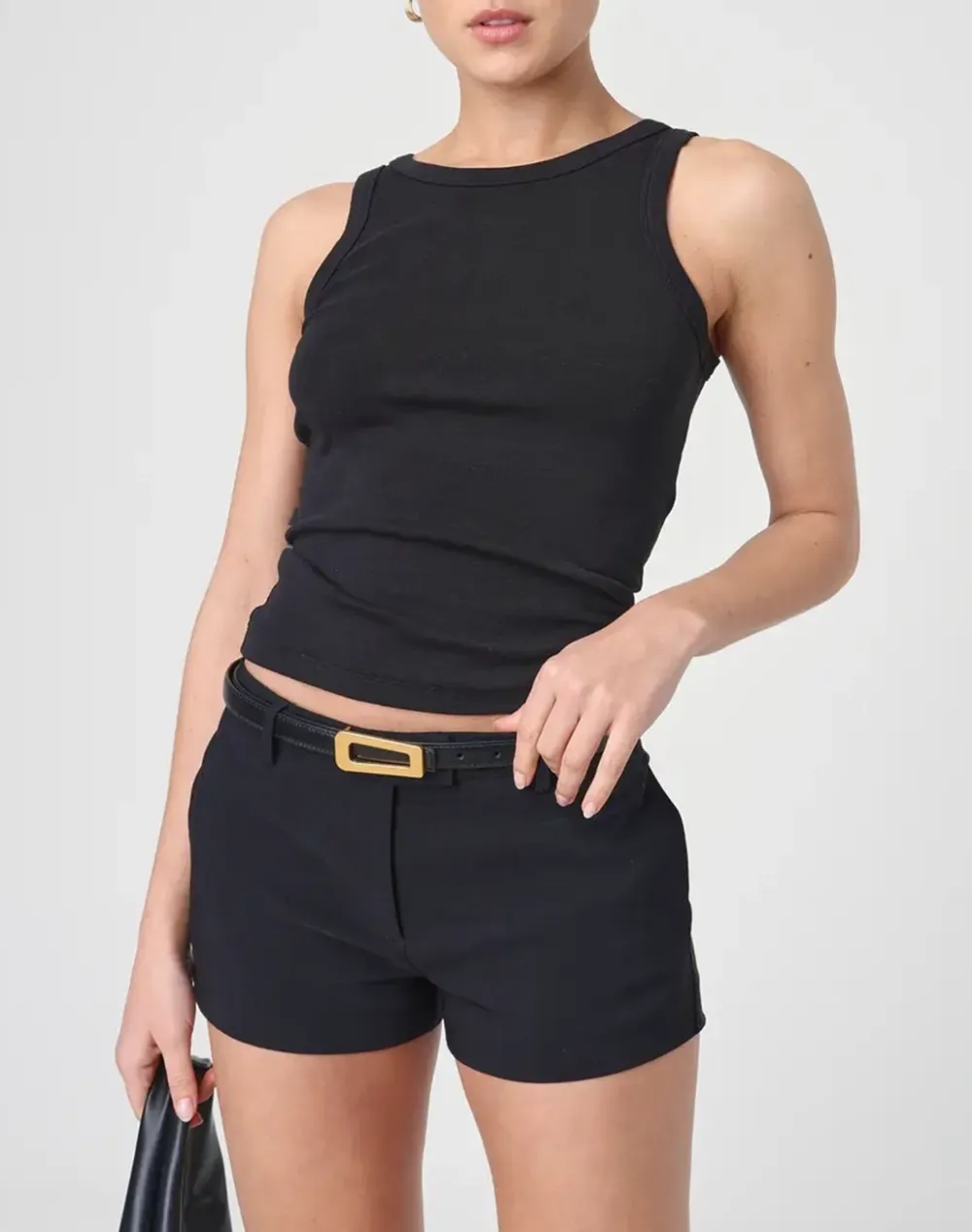 Low Rise Tailored Mini Short