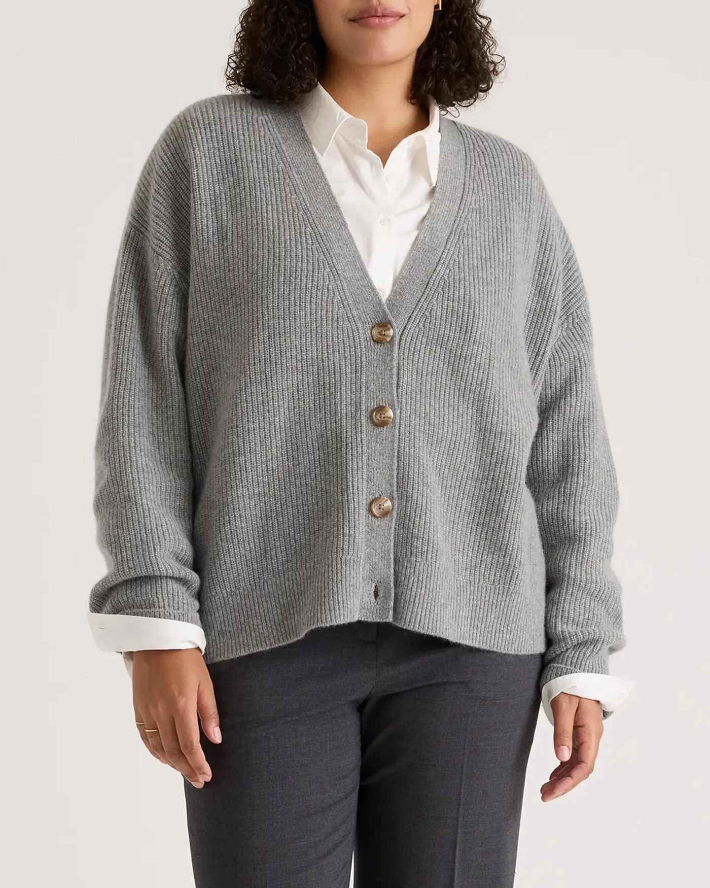 Cropped Cardigan Sweater