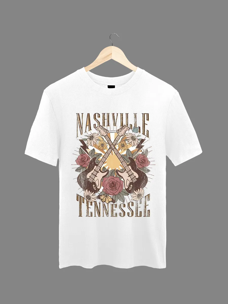 Country Music City Guitarist T-Shirt