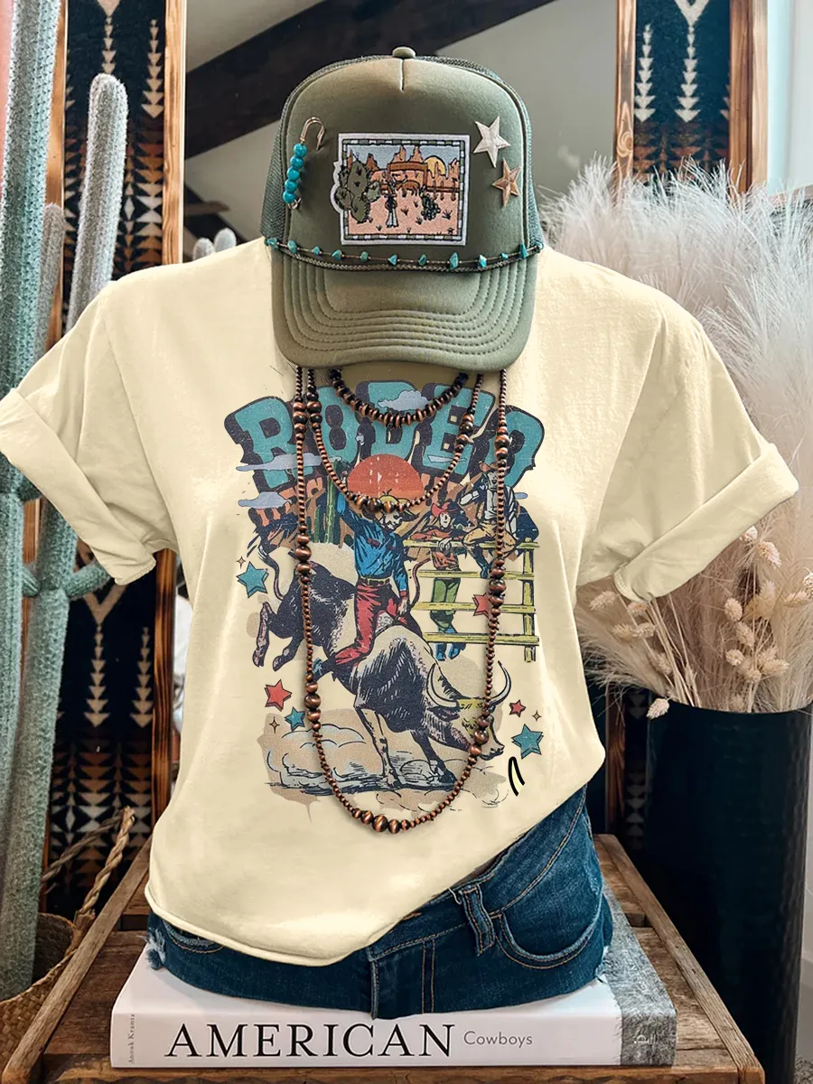 THE WYOMING RODEO TEE