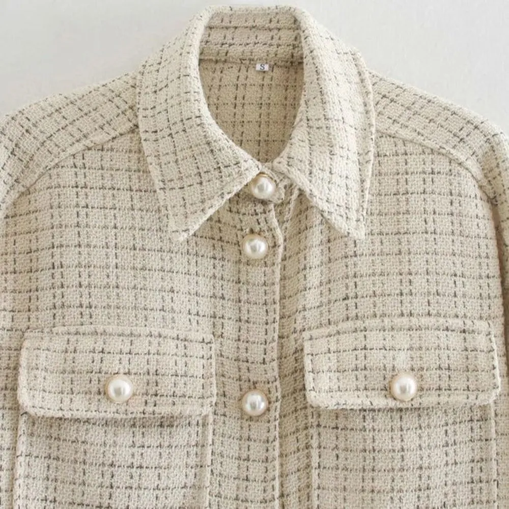 Delores Oversized Vintage Plaid Shirt