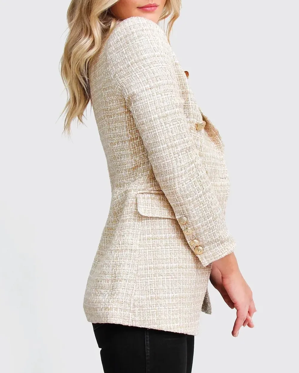 Princess Polina Tweed Blazer