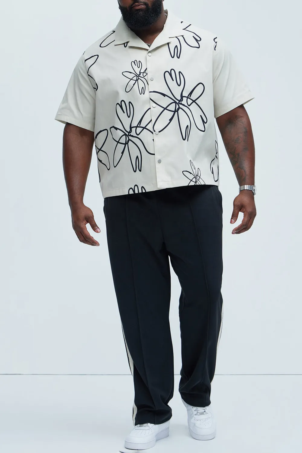 Carver Graffiti Shirt - Off White