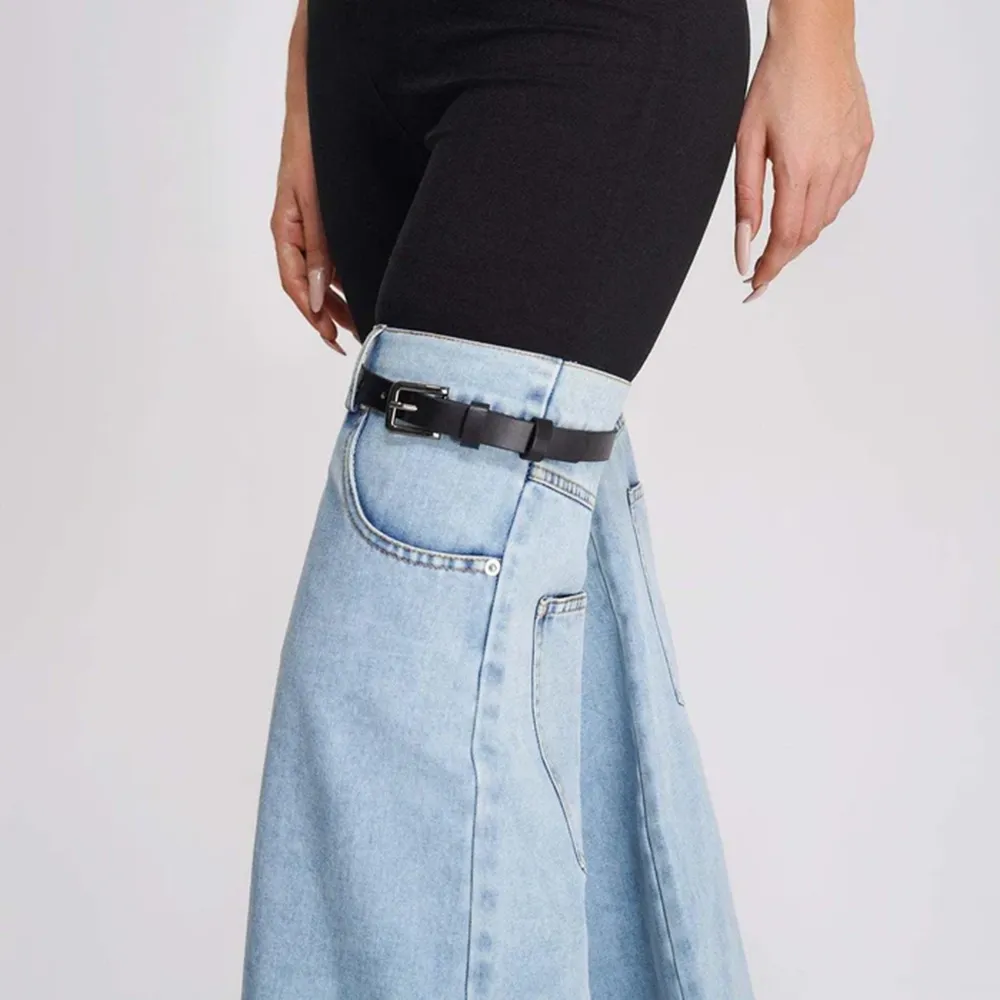 Urban Chic Denim Hybrid Flare Pants