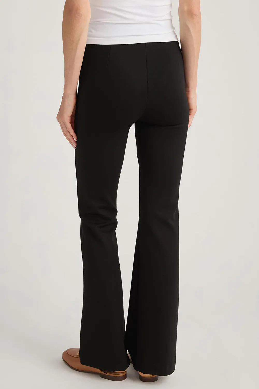 Do It All Flare Ponte Pants - black