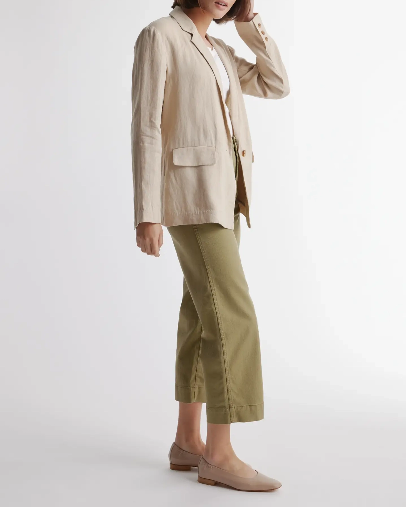 Daily European Linen Blazer