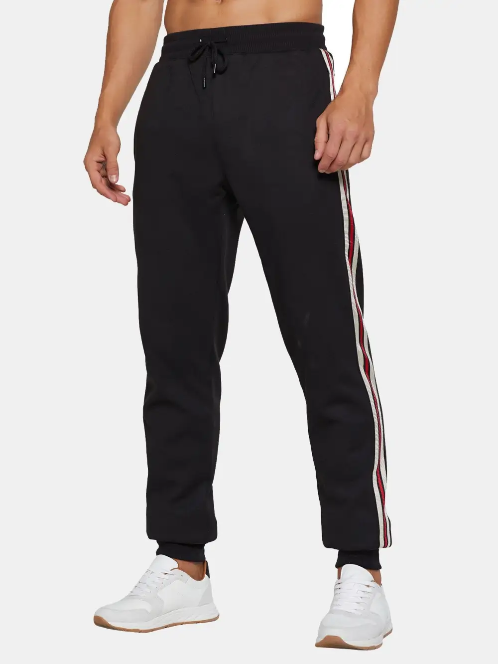 Teddy Lined Side Stripe Joggers