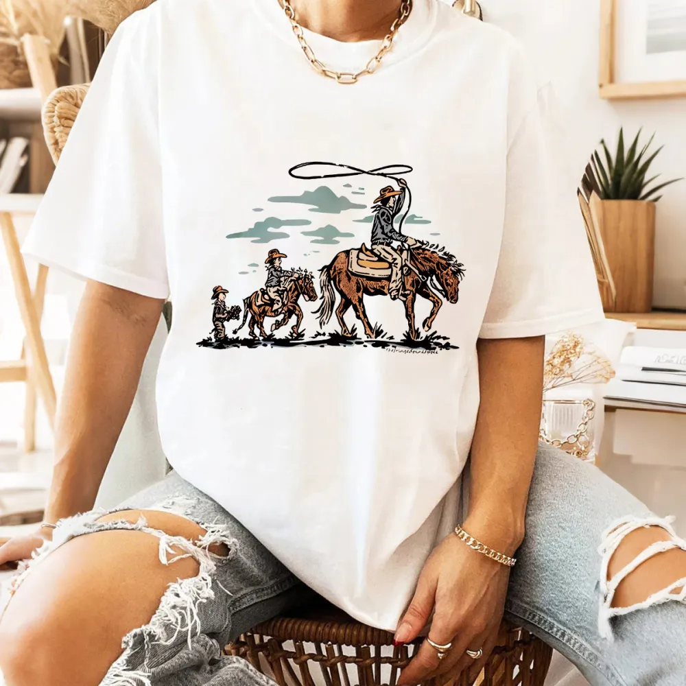 Western Cowboy Athletic T-shirt