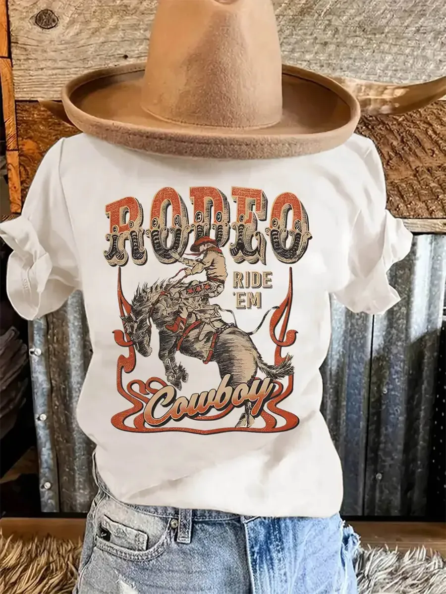 Retro Country Western Ranch Graphic Tee