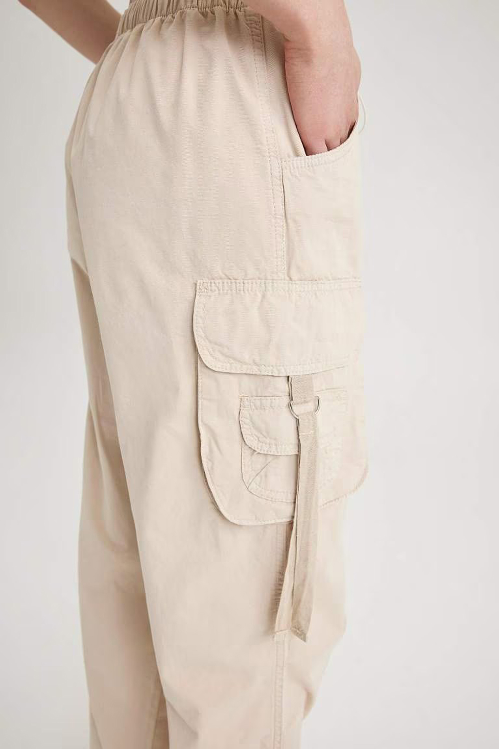 Parachute Poplin Cotton Trousers