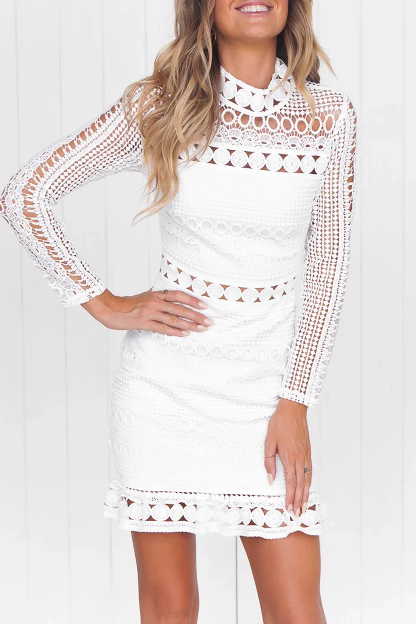 Riverdale Dress (White) - BEST SELLING