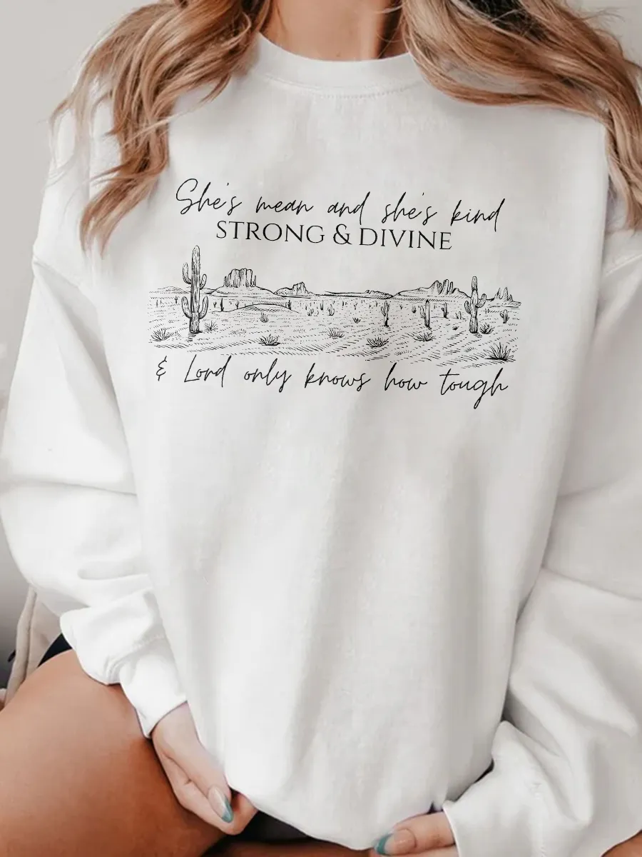 Strong and Divine Lyrics Zach Bryan sweatshirt