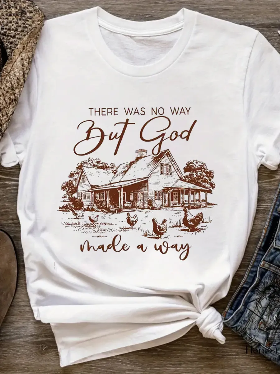 Christian Country Retro Religious T-Shirt