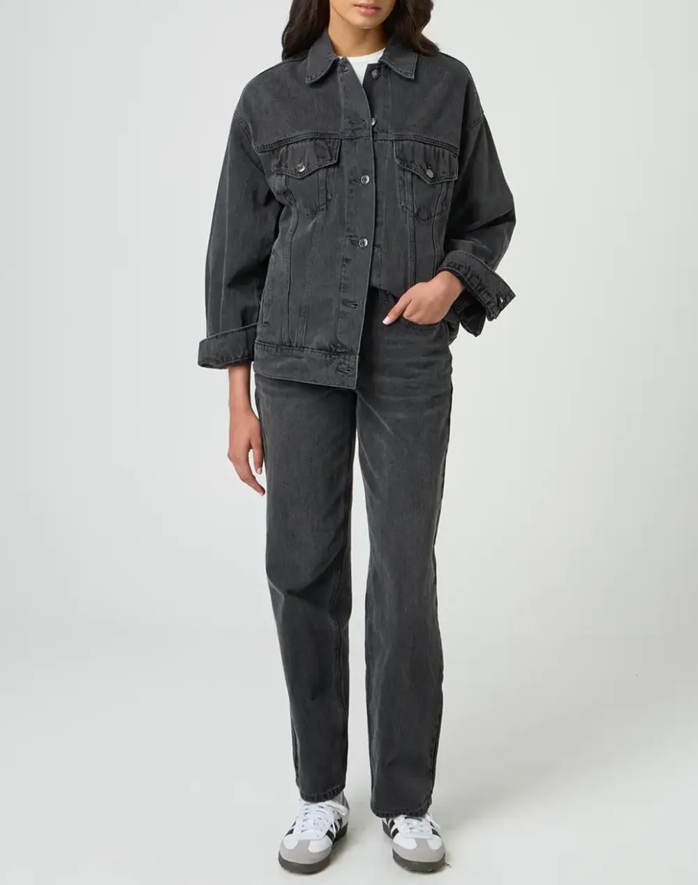 Longline Denim Jacket