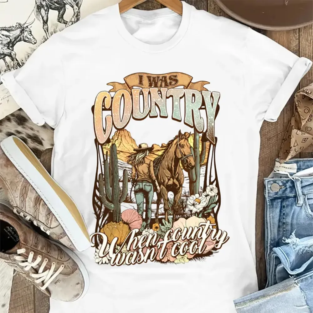 When Country Wasn't Cool t-shirts