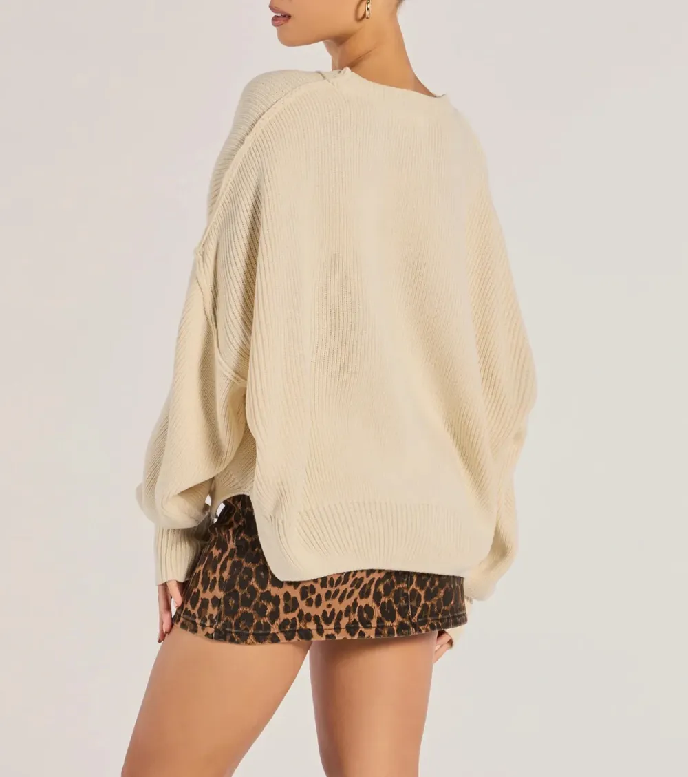 Knit Perfection Crew Neck Pullover Sweater